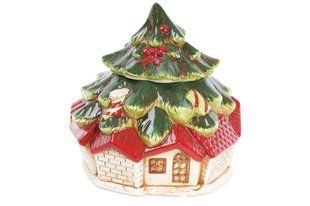 Банка для сладостей керамическая Домик 2.8л, 22*22*22см., (827-810) 827-810 фото