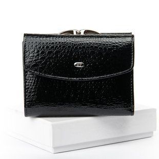 Кошелек LR кожа-лак SERGIO TORRETTI 12*9*3см. (WS-11 black) WS-11 black фото