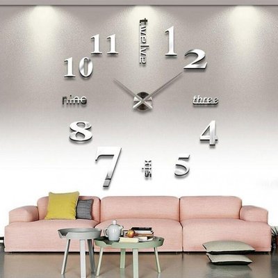 Настінні годинники великі 3D "DIY" від 80 до 150см (ZH015-1S) ZH015-1S фото