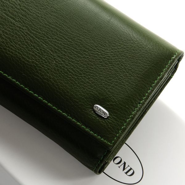 Кошелек Classic из натуральной кожи женский 17,5*9,5*4 см DR. BOND W46-2 dark-green W46-2 dark-green фото