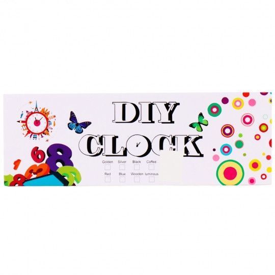 Акрилові дзеркальні настінні 3D годинники DIY CLOCK від 50 до 120см., срібло (9020-010) 9020-010 фото