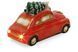 Декор новогодний фарфоровый Машина с LED-подсветкой 197-705 197-705 фото 2