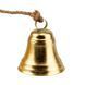Декоративна підвіска Дзвіночки Christmas bells (6 шт.) 69 см, метал, джут (6033-022) 6033-022 фото 4