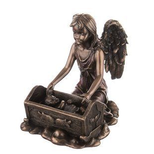 Статуэтка Ангел у кроватки 10 см Veronese Италия 70729A4 70729A4 фото