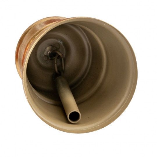 Декоративна гірлянда Дзвіночки Christmas bells (6 шт.) 160 см., метал, джут (6033-019) 6033-019 фото