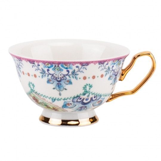Чашка керамическая с блюдцем Antique Elegance 200мл., 10*11.5*6см., (9217-003) 9217-003 фото