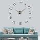 Настінні годинники 3D наклейки DIY CLOCK сріблясті від 50 до 120см (9020-002) 9020-002 фото 6