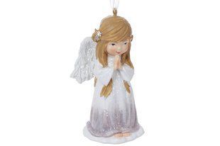 Декоративная подвесная фигурка Ангел, 4.5*4*8.5см, белыйь, в упаковке 6шт. (K07-217) K07-217 фото