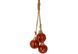 Декоративные металлические шары на подвесе Christmas bells D7.5*10см, 47см., (152-020) 152-020 фото