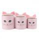 Набор из 3-х коробок "Милая кошечка", розовый (8929-014) 8929-014 фото 1