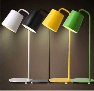 Настільна лампа класична в чотирьох кольорах, метал.(ZD014TW) ZD014TW фото