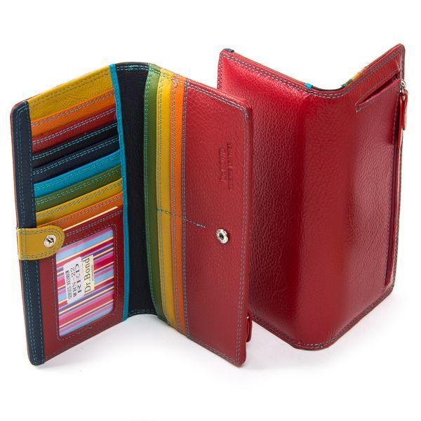 Кошелек Rainbow кожа DR. BOND WRN-22 red WRN-22 red фото