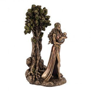 Статуетка Veronese "Дану: Богиня Материнства, родючості та сили ", 21*15.5*6.5см, полістоун (77136A4) 77136A4 фото