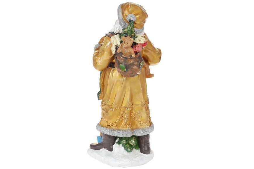 Декоративная фигура Санта, 45см, цвет - золото (SG37-842) SG37-842 фото