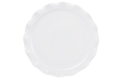 Тарілка обідня порцелянова 36 см, в пакованні 2 штучки, колір-білий (988-108) 988-108 фото