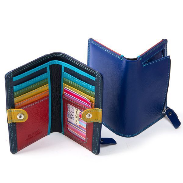Кошелик Rainbow шкіра DR. BOND WRN-2 blue WRN-2 blue фото