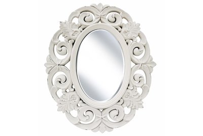 Дзеркало настінне Верона 103см, колір - похилий білий (MR7-522) MR7-522 фото