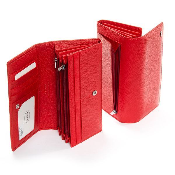 Кошелик Classic шкіра DR. BOND 18. 5*9*3. 5sм. червоний (W501-2 red) W501-2 red фото