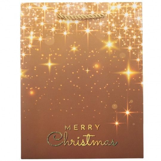 Подарочный пакет " Merry Christmas" 32*26*10см., в упаковке 12 шт., бумага (9165-008) 9165-008 фото