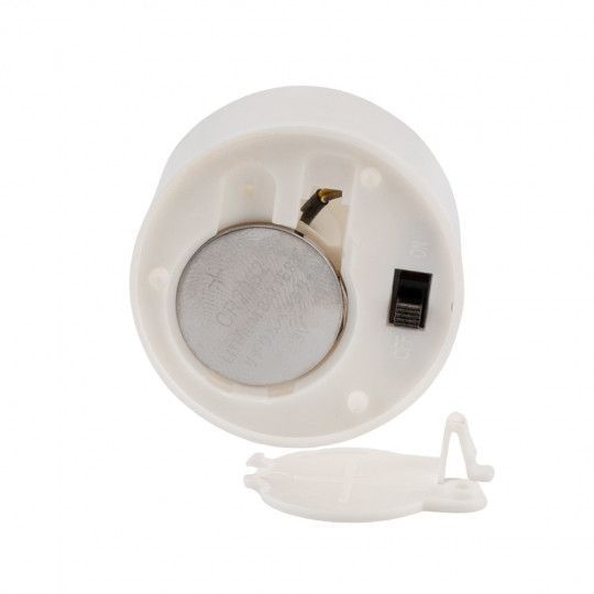 Светодиодная свеча (LED) 4*5.2см., пластик, белые, в упаковке 4шт. (6032-001) 6032-001 фото