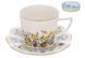 Чайный фарфоровый набор Floral 6 чашек 250мл., 6 блюдец 15.5*1.5см., (999-042l) 999-042 фото