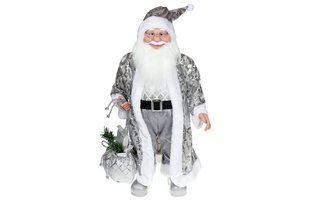 Новогодняя декоративная игрушка Санта, 60см, цвет - серебряный (NY14-540) NY14-540 фото