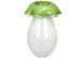 Скляна ваза Lime (ручна робота) 14.5*20 см, колір зелений з білим (992-422) 992-422 фото
