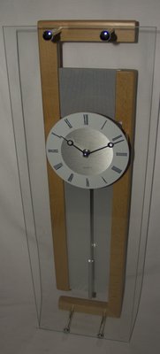Настінні кварцові годинники, з маятником, дерев’яні 29005 фото