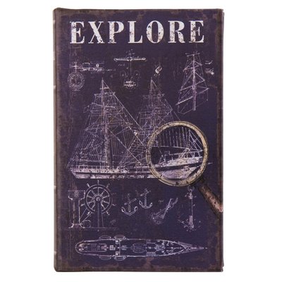 Міні сейф у книзі на ключі "Explore" (0001-027) 0001-027 фото