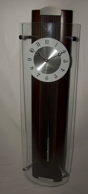 Настінні кварцові годинники, з маятником, дерев’яні 29026 фото