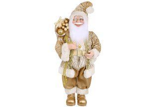 Новогодняя декоративная игрушка Санта, 30*25*70см, цвет - шампань (NY14-822) NY14-822 фото