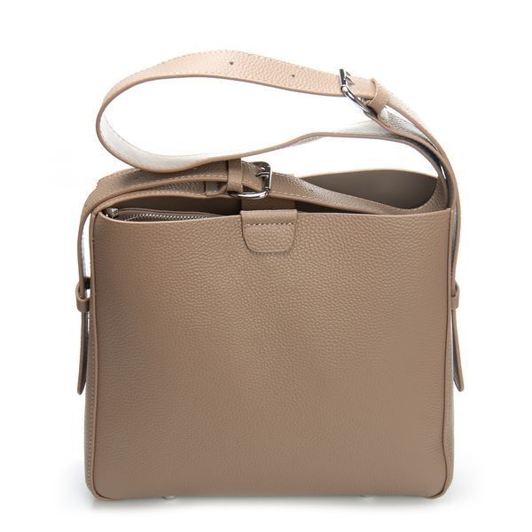 Классическая  женская сумка из натуральной кожи  ALEX RAI 13A khaki 13A khaki фото