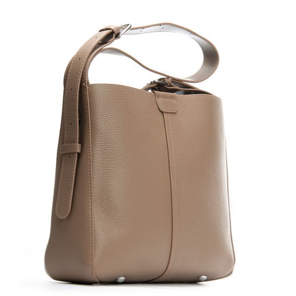 Классическая  женская сумка из натуральной кожи  ALEX RAI 13A khaki 13A khaki фото