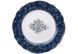 Тарелка фарфоровая Vintage Blue, белая с синим 26*26*2см., в упаковке 2шт. (498-347) 498-347 фото