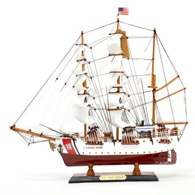 Парусник сувенірний, дерев'яний модель "U. S. Coast Guard" 64 см (8937-008) 8937-008 фото