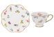 Чайный фарфоровый набор Petite Fleur 6 чашек 220мл., 6 блюдец (999-093) 999-093 фото 1