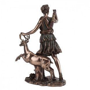 Статуетка Veronese&nbsp;" Діана та олень" 29 см (71397A4) 71397A4 фото
