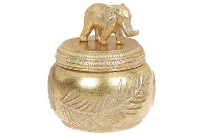 Шкатулка для прикрас Індії,11.5*11.5*12.5sм, колір - золото (440-829) 440-829 фото