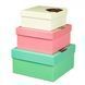 Набор из 3 коробок " Друг детства " 21*21*11см., картон (8427-009) 8427-009 фото 2