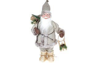 Новогодняя декоративная игрушка Санта 45см, цвет - бежевый (NY14-520) NY14-520 фото