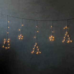 Гірлянда "Зірочки", 140 LED, жовта, 3200*60 см, від електромережі (9133-033) 9133-033 фото