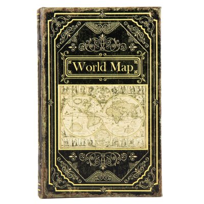 Міні сейф у книзі, Книга-сейф "World map" (0001-032) 0001-032 фото