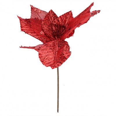 Декоративна квітка "Мерця" колір червоний, у пакованні 3 шт. (2010-083) 2010-083 фото