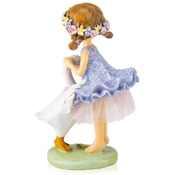 Фигурка "Девочка с лебедем", 17,5 см 6013-035 6013-035 фото