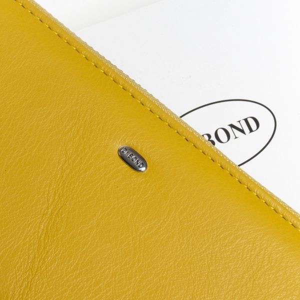 Кошелек Classic из натуральной кожи 19*9,5*4,5&nbsp;см DR. BOND W39-3 yellow W39-3 yellow фото