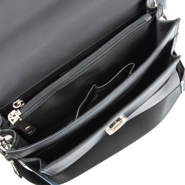 Сумка Чоловіча Барсетка шкіра BRETTON 9377-3 black 9377-3 black фото