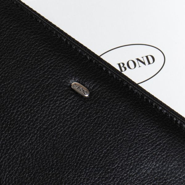 Вишуканий класичний Кошелек жіноча шкіра 19*9,5*4,5 см DR. BOND W39-3 black W39-3 black фото