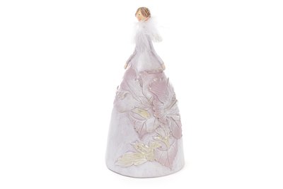 Декоративна фігурка Дівчинка 19.5 см, колір — рожевий, полістоун (831-137) 831-137 фото