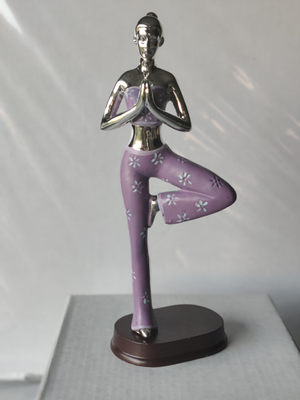 Статуетка йога дівчина 18,5*8*5 см (06/11/24-17) 06/11/24-17 фото