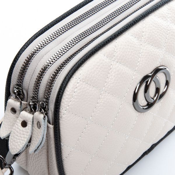 Сумка Клатч жіноча шкіра ALEX RAI 17001 white  17001 white фото